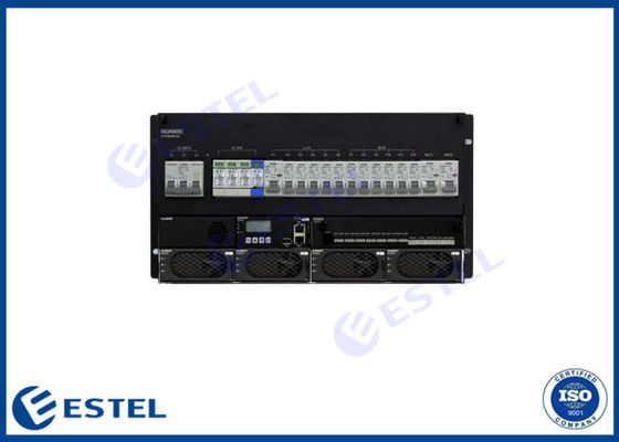 Remote Control 19inch Rack RS232 Rectifier System For Telecom
