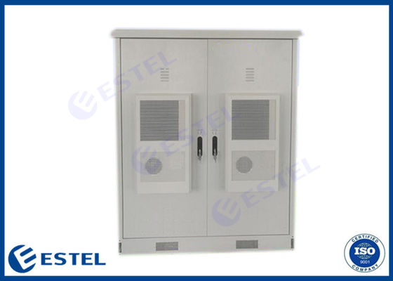 RAL7035 1800 * 1400 * 800mm Outdoor Electrical Cabinet