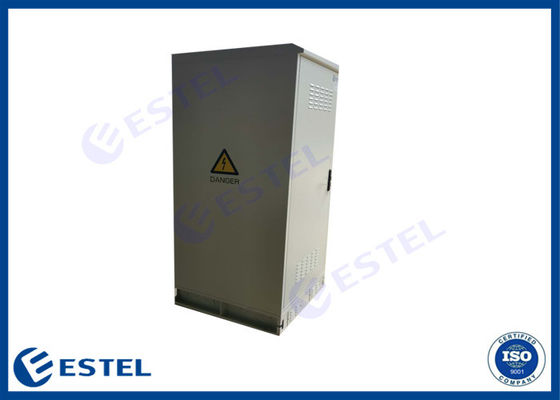 32U One Compartment Outdoor Telecom Cabinet With 20mm PEF Heat Insulation